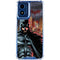 DC Comics Batman The Dark Knight Comic Art in Gotham City Moto G 5G (2024) Clear Case